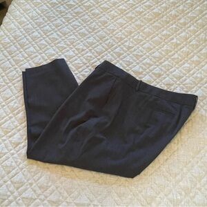 J. Crew Cameron Suit Pants Wool Blend Dark Gray Plus size 24